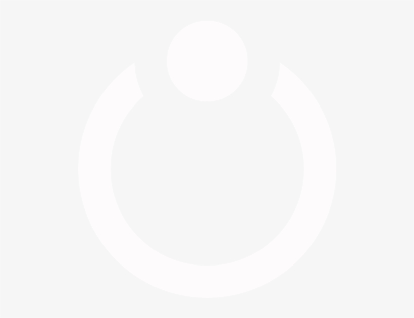 Piercing - Power Button Icon White, transparent png download