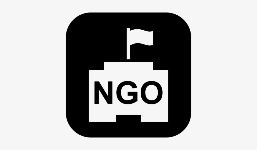 Ngo Building In A Rounded Square Vector - Ngo Icon, transparent png download