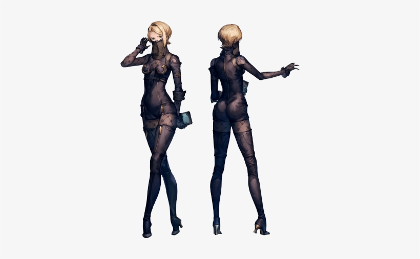 21o Back - Nier Automata Operator 60, transparent png download