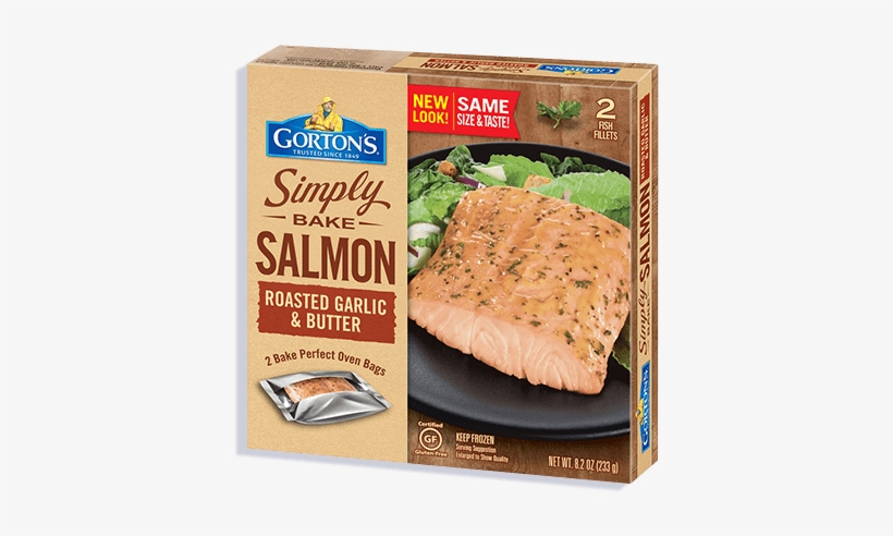 420 0000s 0004 Simplybake Salmon 125000 - Gorton's Simply Bake, transparent png download
