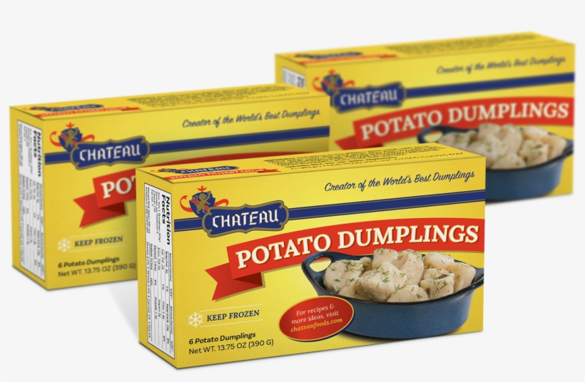 Case Of Potato Dumplings - Chateau Dumplings, transparent png download