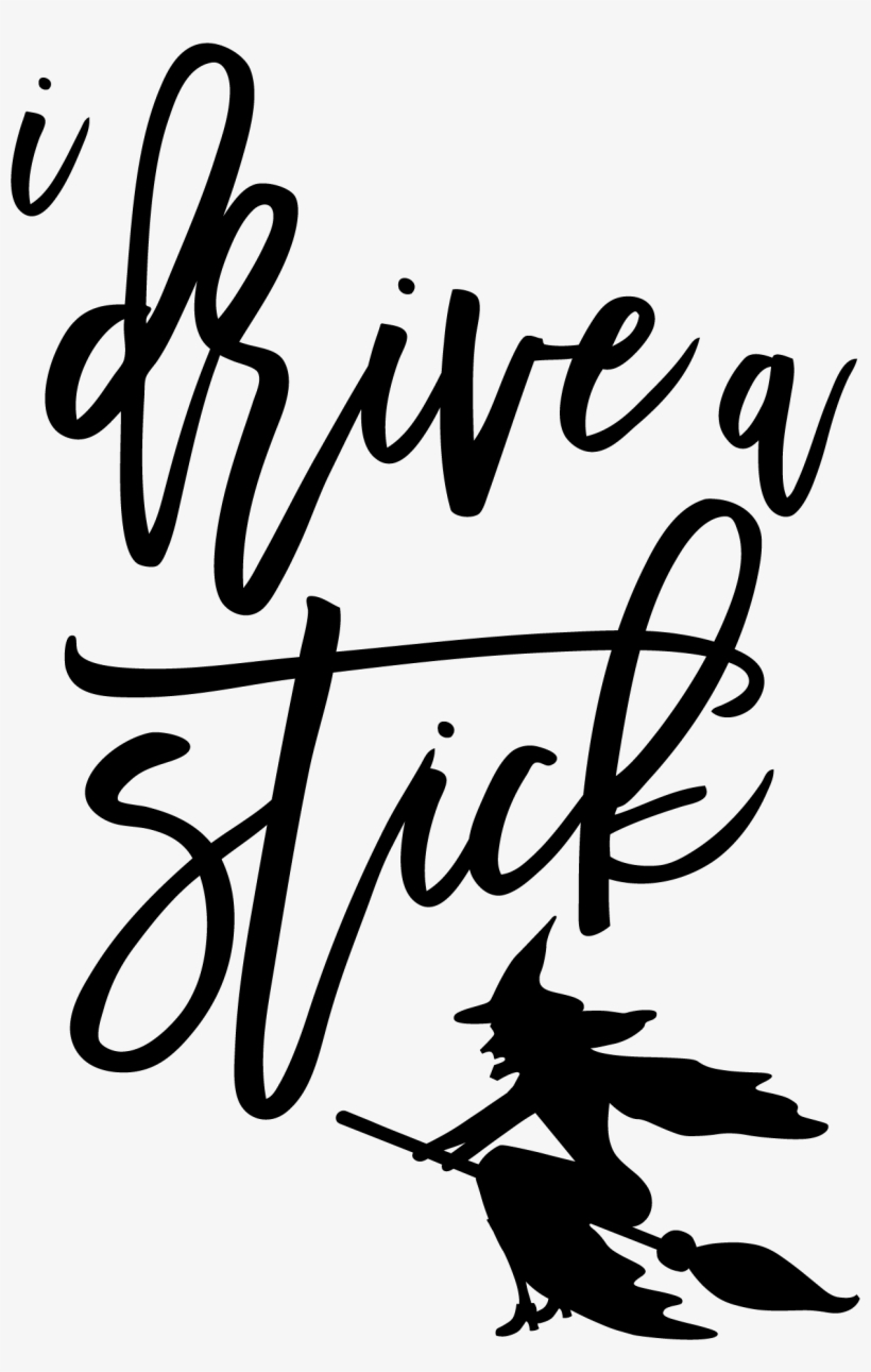 I Drive A Stick Png - 'happily Decorative Plaques By Willow + Blush By Vinyl, transparent png download