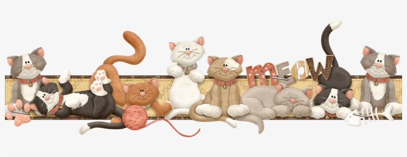 Gatos Lineas - Barre De Separation Automne, transparent png download