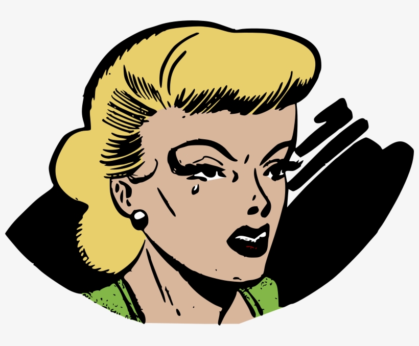 Crying Emotion Woman Computer Icons Humour - Transparent Sad Woman Png, transparent png download