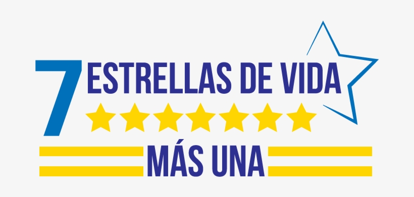 7 Estrellas De Vida Más Una, transparent png download