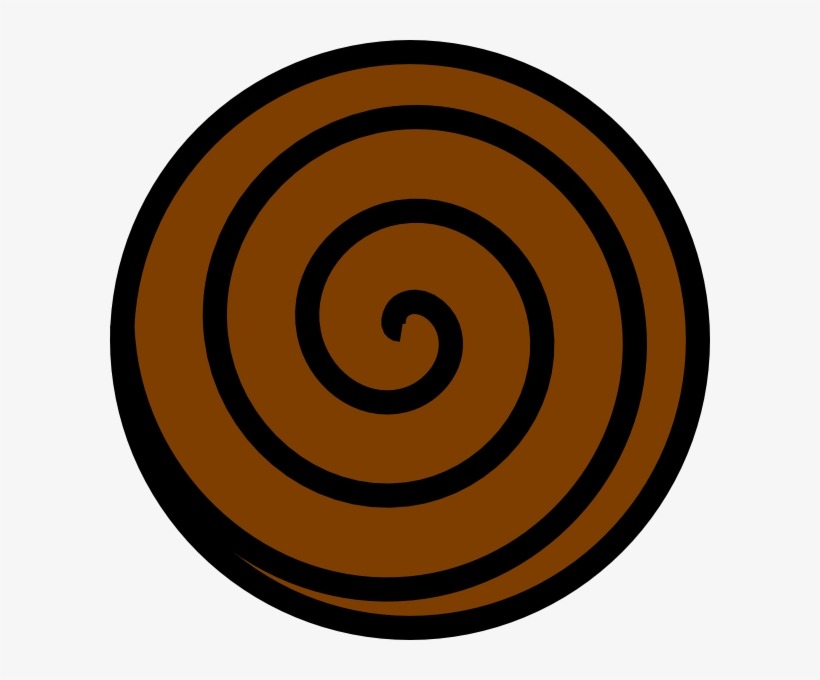 How To Set Use Brown Spiral Svg Vector, transparent png download