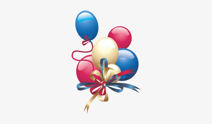 Globo De Fiesta - Happy Birthday Balloons Png, transparent png download