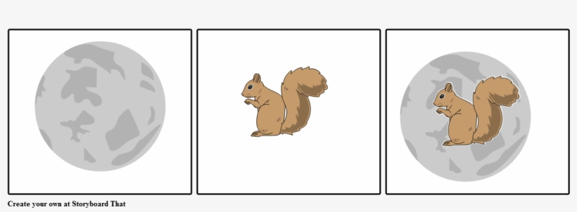 Moon Squirrel - Fox Squirrel, transparent png download