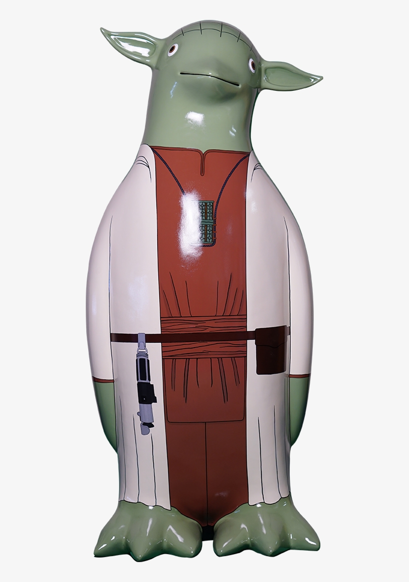 Yoda Penguin - Dundee Penguin Trail Map, transparent png download