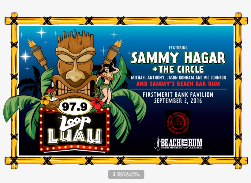 Loop Luau Feat Sammy Hagar - Sammy Hagar, transparent png download