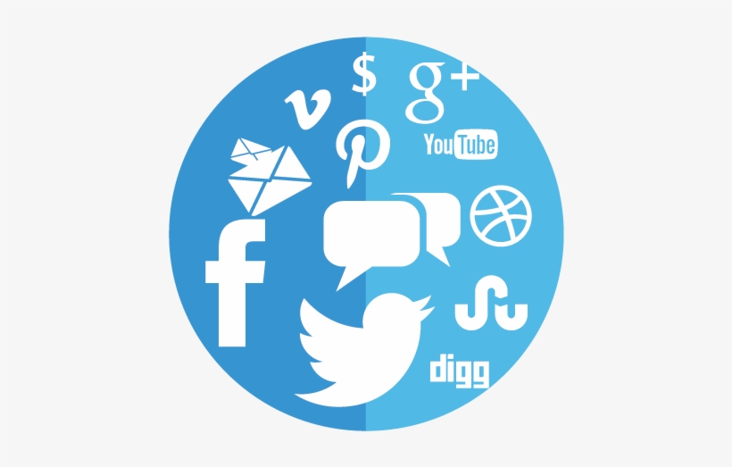Social Media, transparent png download