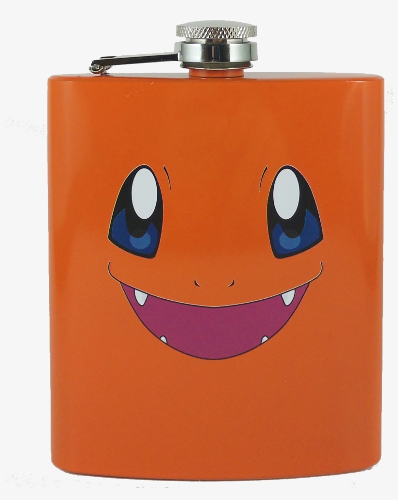 Pokemon Charmander Flask - Flask, transparent png download
