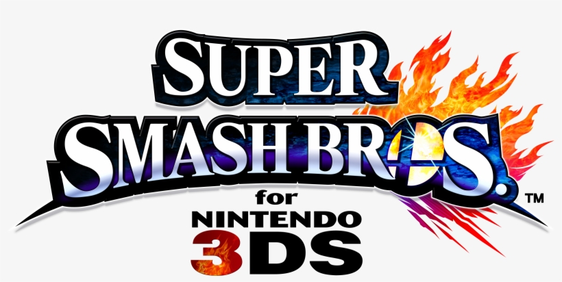 Hd - Super Smash Bros 3ds Logo, transparent png download