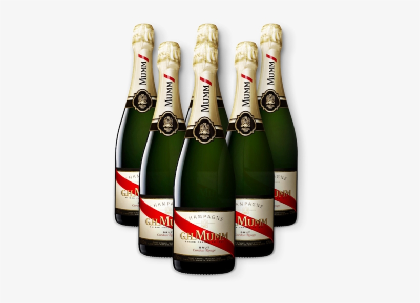 Cny 6 Pack G - Mumm Champagne Cordon Rouge Brut Gift Boxed, transparent png download