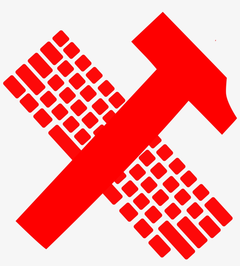 This Free Icons Png Design Of Hammer And Keyboard, transparent png download