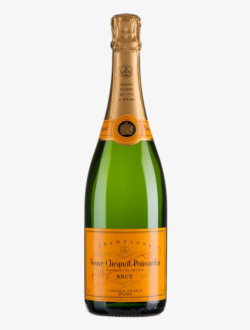 Veuve Clicquot Brut Champagne - Veuve Clicquot Brut Png, transparent png download