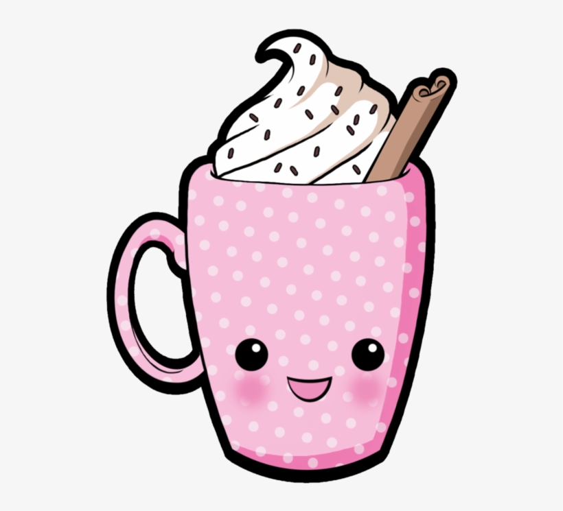 Cappuccino By Samanthabranch On Deviantart - Milkshake Kawaii Png, transparent png download