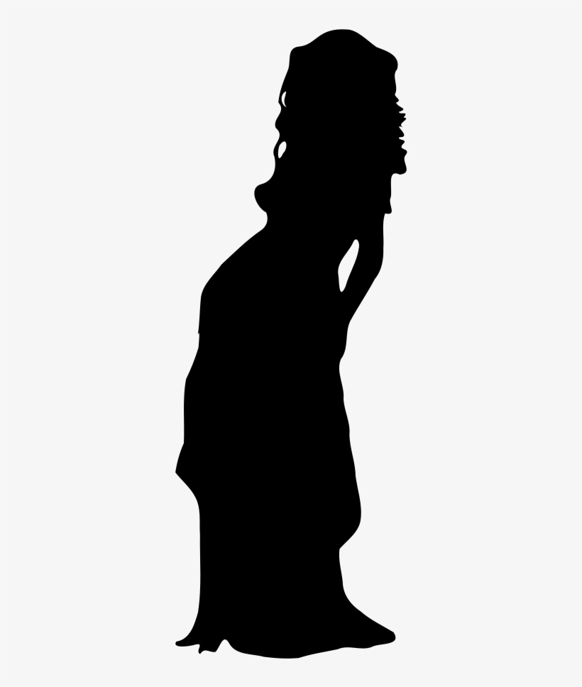 Woman Silhouette 47 Clipart Png, transparent png download
