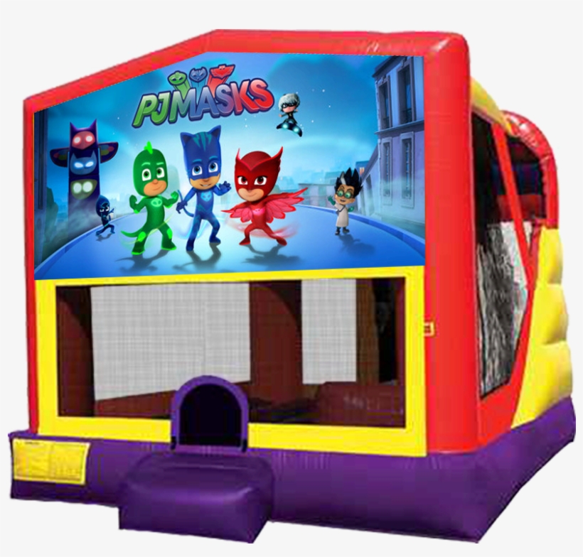 Need Pj Masks Themed Plates, Napkins And Party Favors - Pj Mask Bounce House, transparent png download