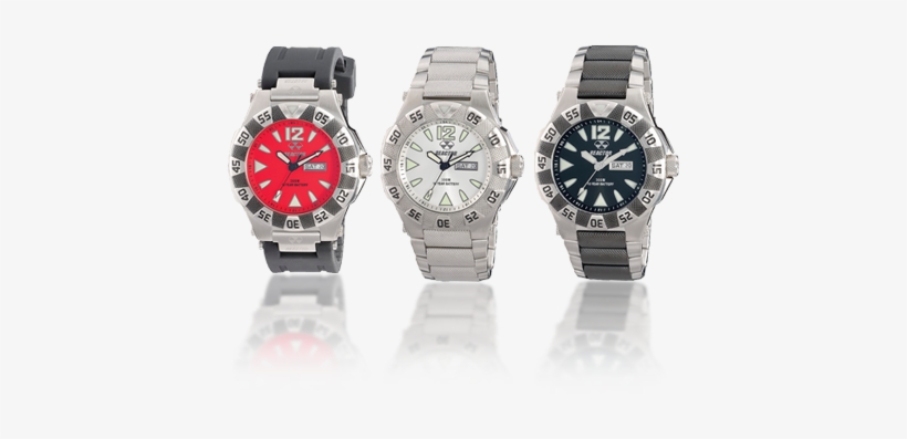 The Reactor Watch Collection - Reactor Gamma Stainless 2-tone Black/stainless Steel, transparent png download