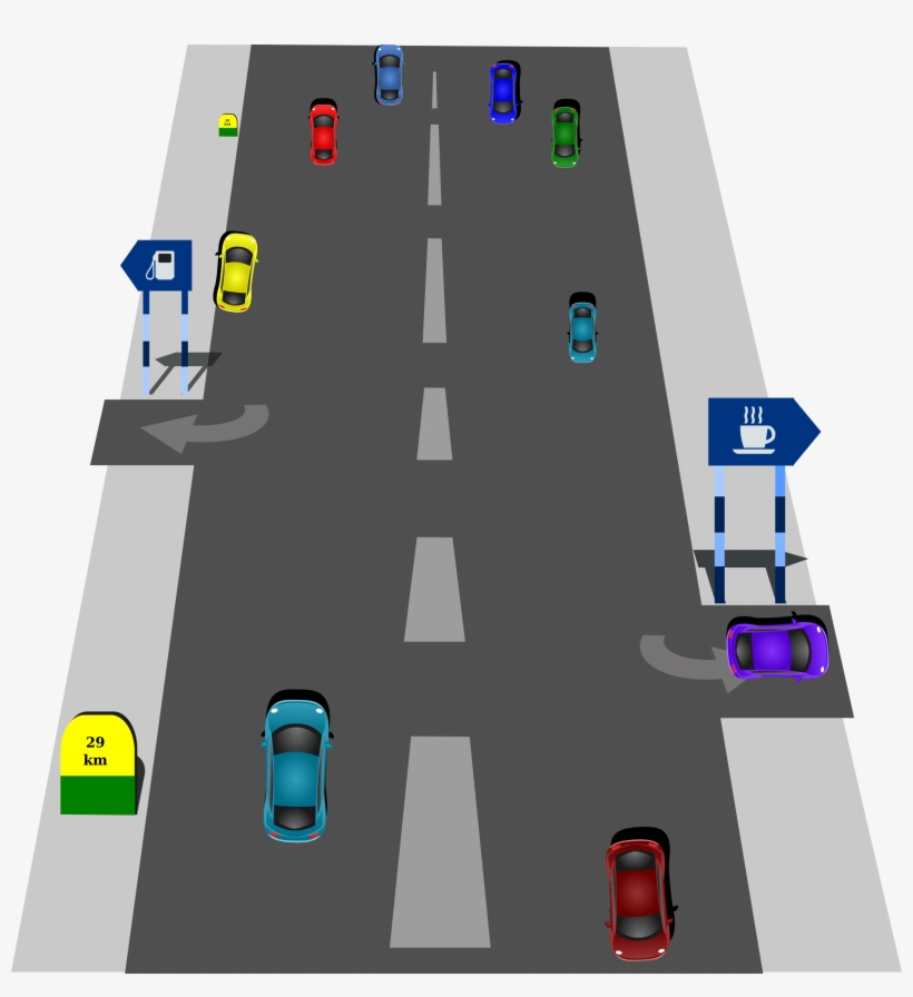 Street Clipart Race Track Road ~ Frames ~ Illustrations - Street Clipart, transparent png download