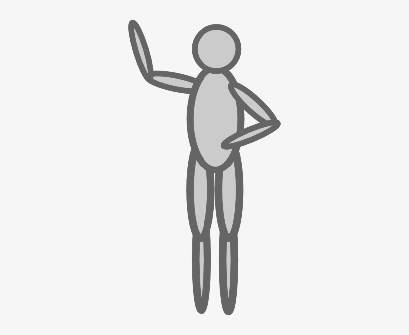 How To Set Use Pointing Person Icon Png, transparent png download