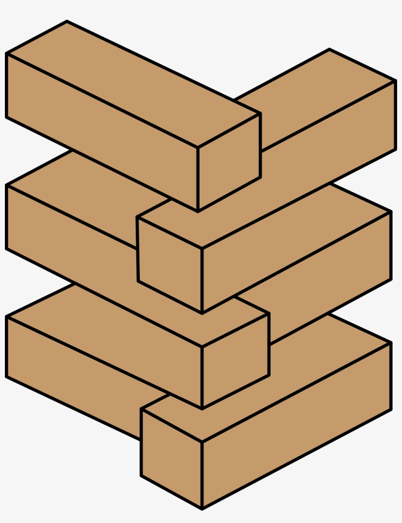 Clipart Optical Illusion Stacked Big Image Png - Clip Art, transparent png download