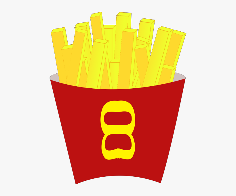French Free Fries Svg Clip Arts 474 X 598 Px, transparent png download