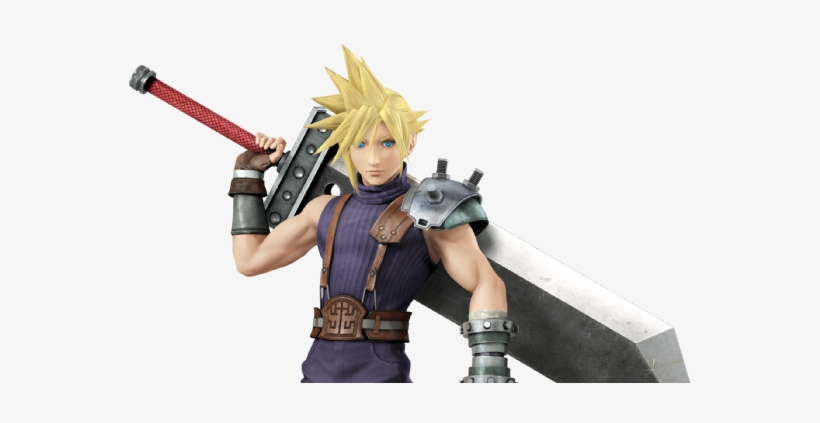 19 Mar Amiibo Super Smash Bros Series Cloud Transparent Png 608x342 Free Download On Nicepng