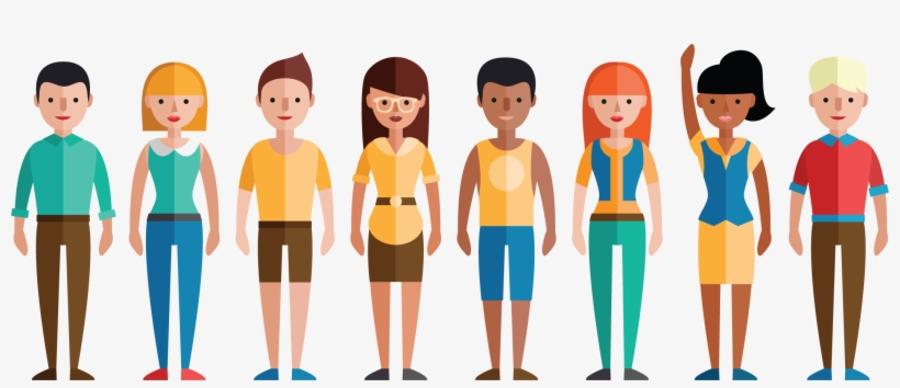 Wedidit Insights Gives You Actionable Data To Help - Line Of People Transparent, transparent png download