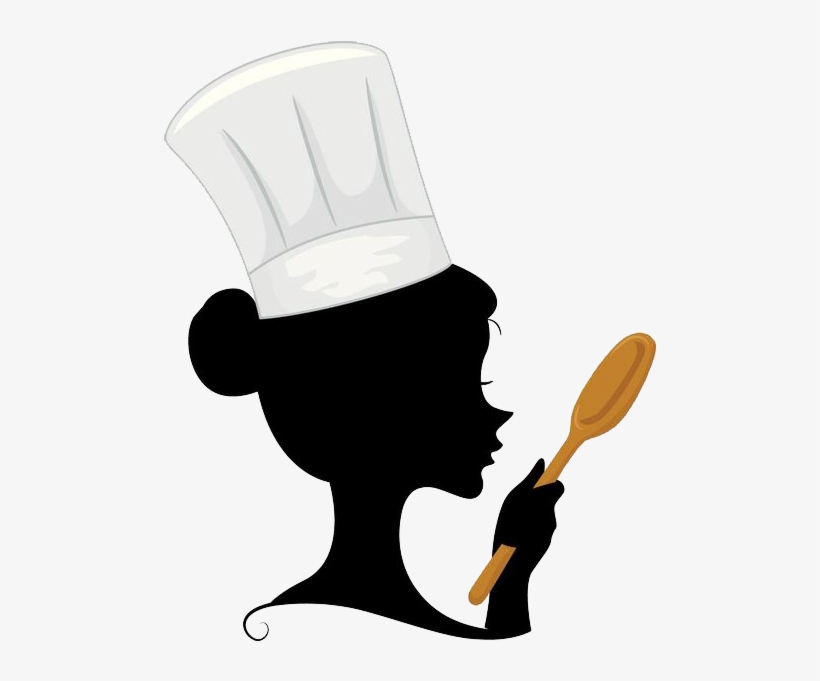 I Worked On Half Of The Visual Assets And Amanda Worked - Woman Chef Silhouette, transparent png download