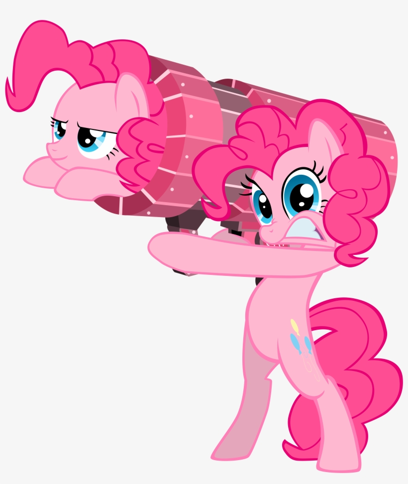 Pinkie Pie Rainbow Dash Twilight Sparkle Princess Celestia - Pinkie Pie Shooting Out Of A Cannon, transparent png download