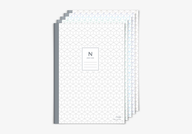 N Plain Notebook - Notebook, transparent png download