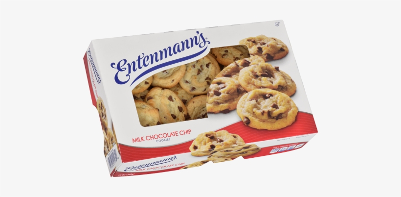 Milk Chocolate Chip Cookies - Entenmanns Snack Pie, Cherry, Minis - 6 Pies, 12 Oz, transparent png download