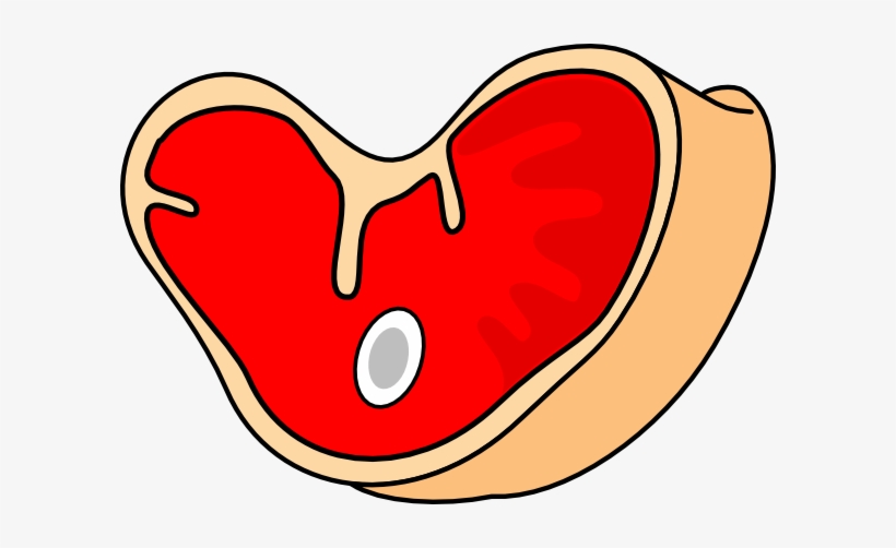 Steak Clipart 6 Image - Meat Clipart, transparent png download