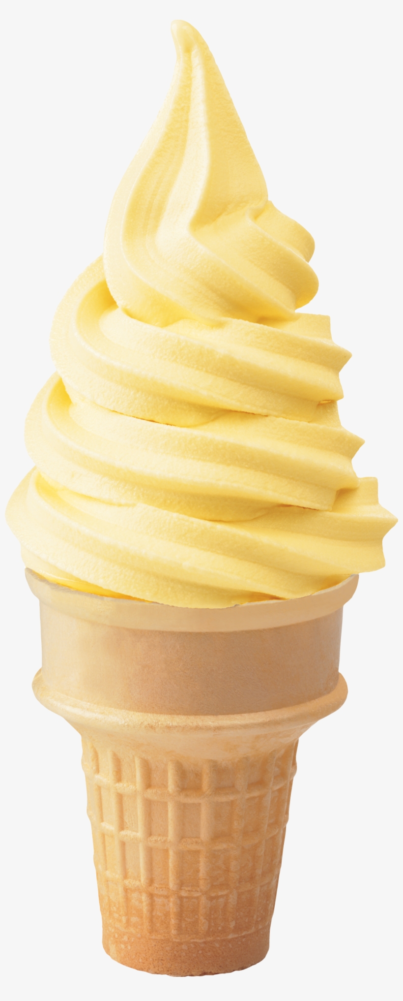 Pineapple Soft Ice Cream, transparent png download