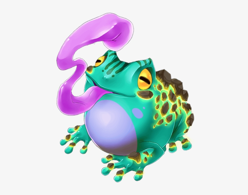 Blue Gobble Frog Transparent - Frog Rpg, transparent png download