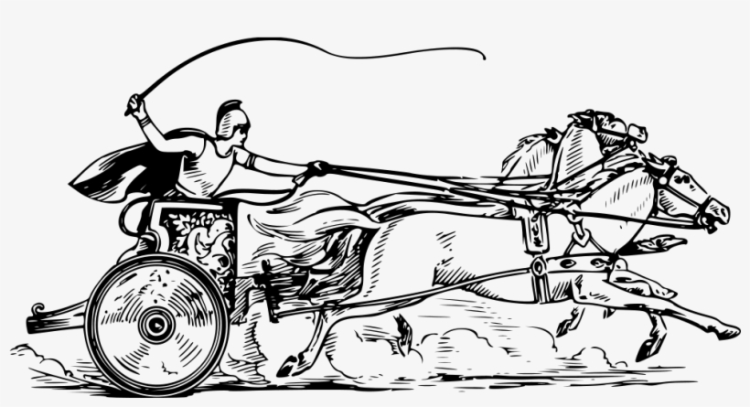 Onlinelabels Clip Art - Chariot Clipart, transparent png download