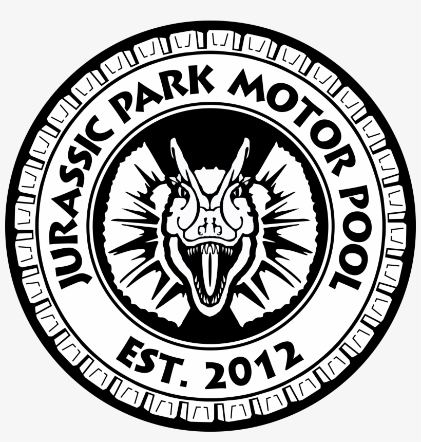 Only To Be Used When Black And White Is Necessary - Jurassic Park Motor Pool, transparent png download