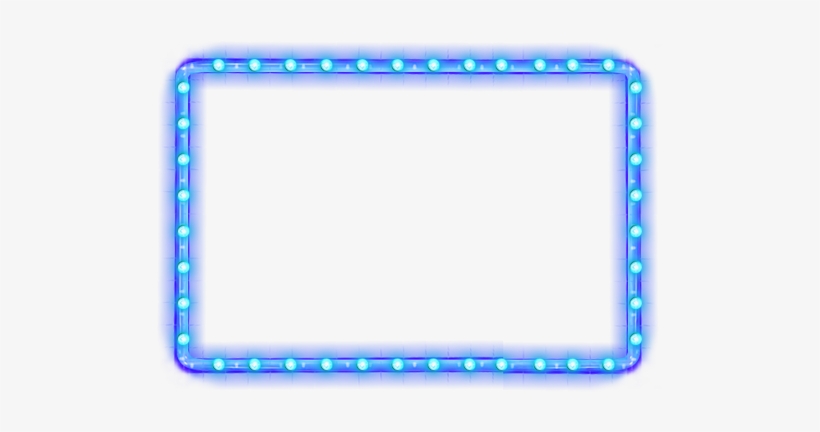 Border Frame Ftestickers Report - Neon Frame Png, transparent png download