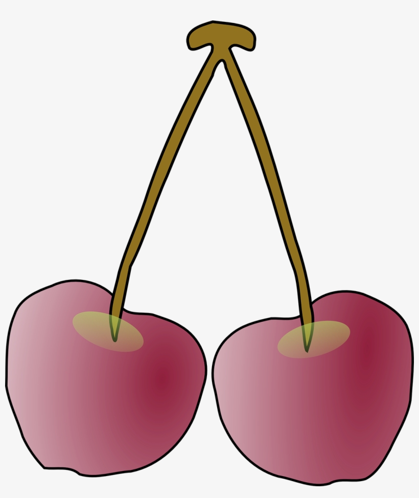 Fruit Clip Art Cherry Transprent Png - Clip Art, transparent png download