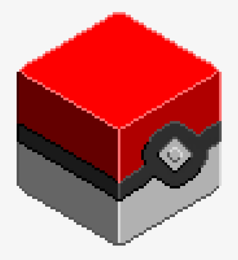 Picture Library Download Cubeartpokeballlarge By Skuske - Library, transparent png download