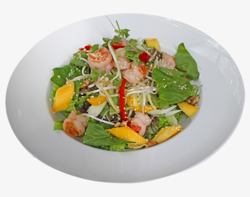 Alfhcm Thai Prawn Salad - Caesar Salad, transparent png download