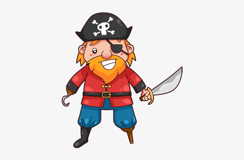 Pirate Free To Use Clipart - Pirate Clipart Png, transparent png download