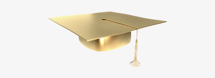 Gold Graduation Cap Png - Graduation Ceremony Transparent PNG - 500x283