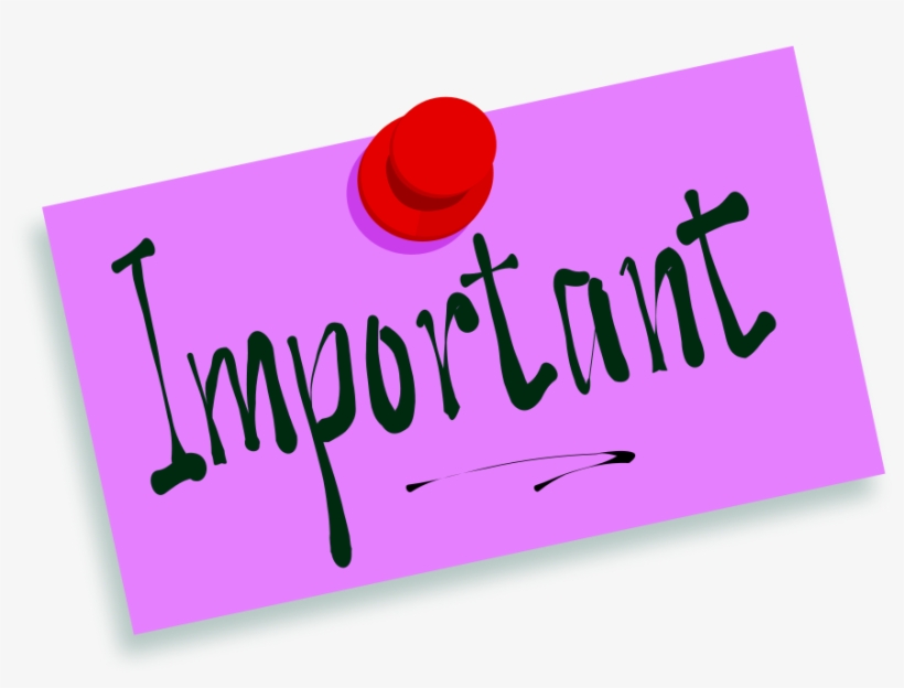How To Set Use Thumbtack Note Important Clipart, transparent png download