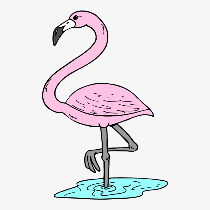 Panda Free Images Clip Art - Pink Flamingo Ipad Sleeve, transparent png download