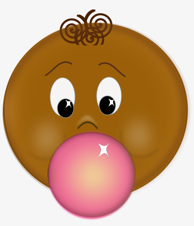Clipart - Blowing Bubble Gum Png Transparent PNG - 2144x2400 - Free