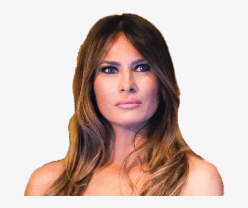 Melania Trump Looking Up - Melania Trump Church Dress, transparent png download