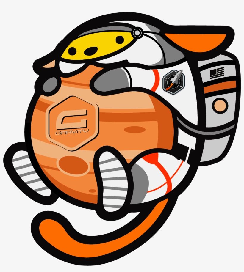 Gravity Forms Astronaut Jupiter Wapuu - Wordpress, transparent png download